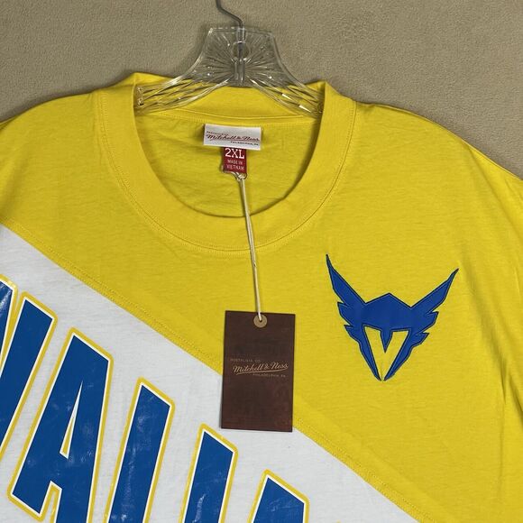 Mitchell & Ness Shirt Mens 2XL Multicolor Los Angeles Valiant OWL Play by Play‎ - Picture 2 of 12
